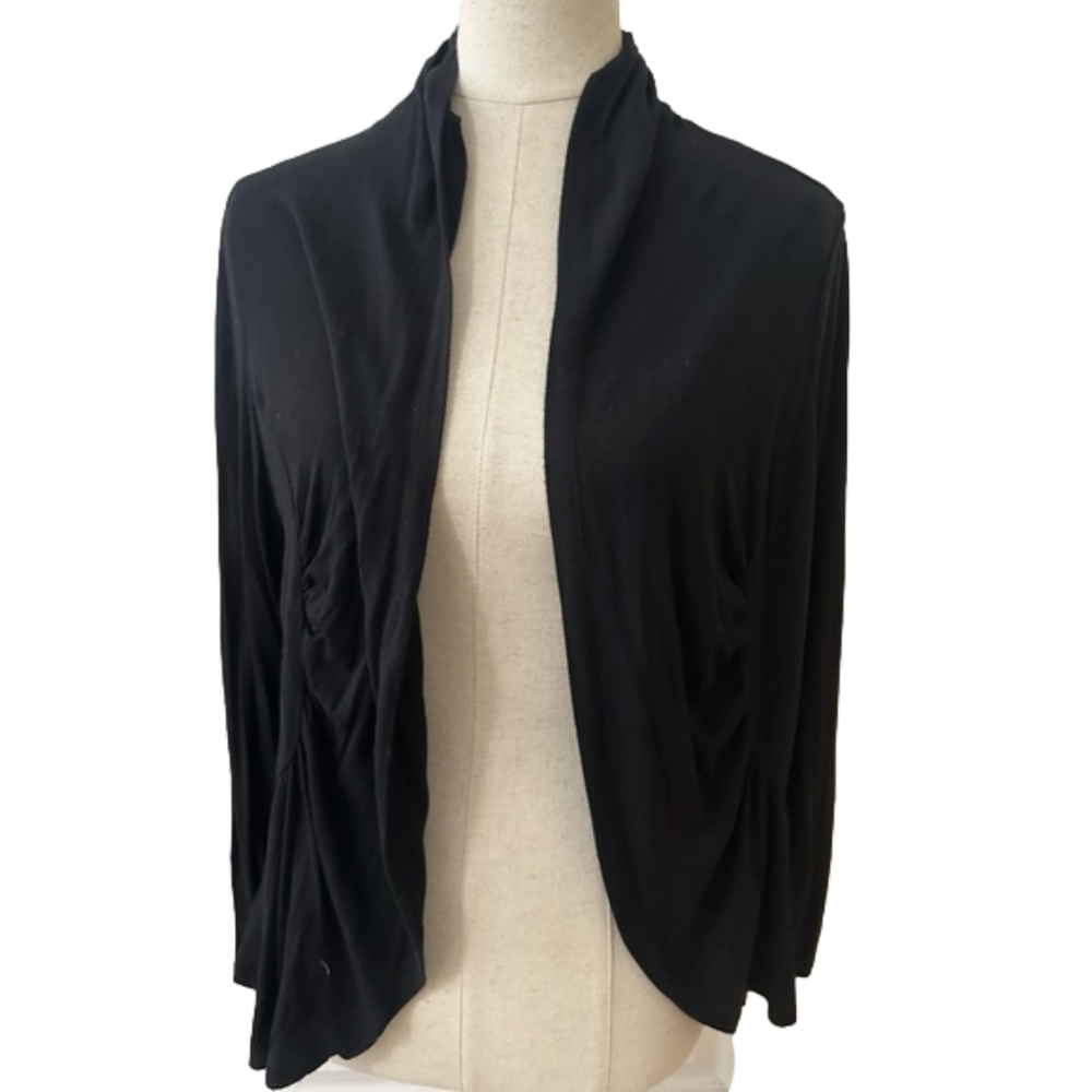 Grace Elements Open Front Ruffle Jacket